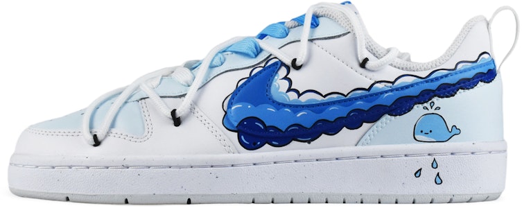 나이키 코트 보로우 로우 2 '오션 블루 웨일' (커스텀) BQ5448-100(TeamD-GS款海洋蓝鲸) Buy 나이키 코트 보로우 로우 2 '오션 블루 웨일' (커스텀) BQ5448-100(TeamD-GS款海洋蓝鲸)