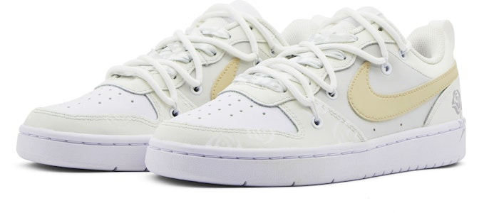 【カスタム シューズ】ナイキ コート バロー ロー2 'オフホワイト ローズ' BQ5448-100(Team51-告白玫瑰) Lookbook 【カスタム シューズ】ナイキ コート バロー ロー2 'オフホワイト ローズ' BQ5448-100(Team51-告白玫瑰)