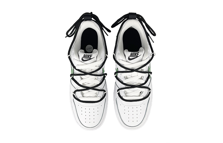 Shop 【訂製球鞋】Nike Court Borough 2 解構 熊貓 竹子 低筒 滑板鞋 GS 黑白綠