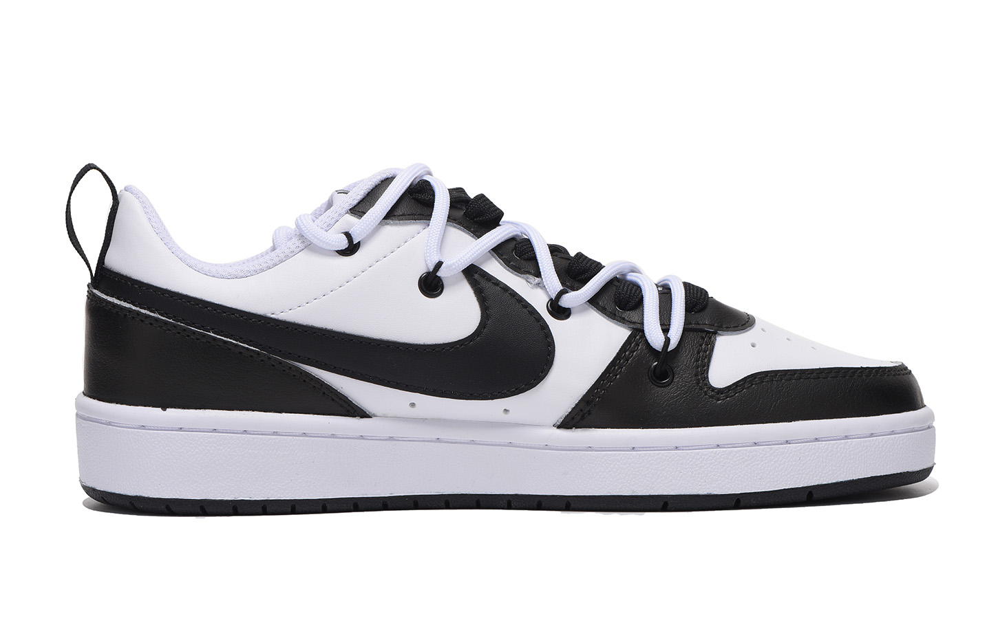 Order 【訂製球鞋】 Nike Court Borough Low 2 熊貓 高街 低筒 板鞋 GS 黑白