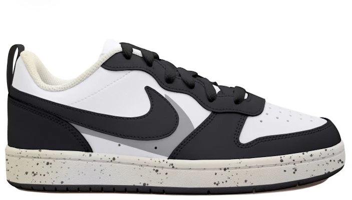 【客製化球鞋】 Nike Court Borough Low 2 熊貓 雙鉤 古董塗鴉 泡沫厚底 低筒 板鞋 GS 黑白灰 Order 【客製化球鞋】 Nike Court Borough Low 2 熊貓 雙鉤 古董塗鴉 泡沫厚底 低筒 板鞋 GS 黑白灰