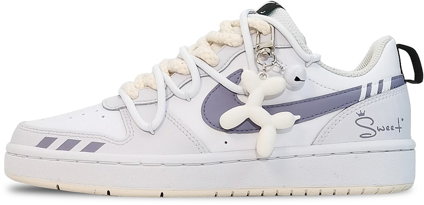 【定制鞋款】Nike Court Borough Low 2 '平行线紫城漫步' FJ7692-191(TeamEight-女款平行线紫) Buy 【定制鞋款】Nike Court Borough Low 2 '平行线紫城漫步' FJ7692-191(TeamEight-女款平行线紫)