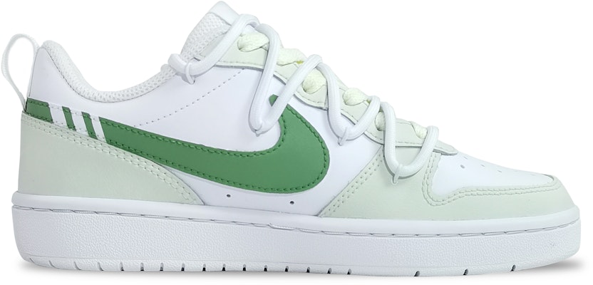 Nike Court Borough Low 2 "Líneas Paralelas" Blancas/Verdes BQ5448-100(TeamEight-女款GS平行线绿) Order Nike Court Borough Low 2 "Líneas Paralelas" Blancas/Verdes BQ5448-100(TeamEight-女款GS平行线绿)