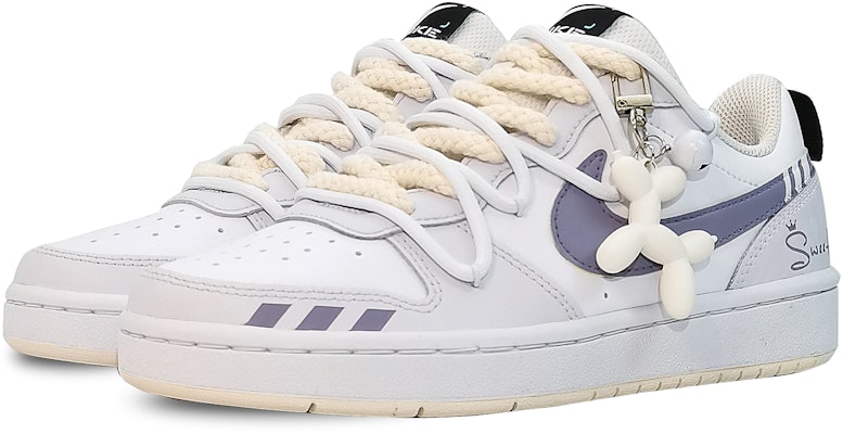 【定制鞋款】Nike Court Borough Low 2 '平行线紫城漫步' FJ7692-191(TeamEight-女款平行线紫) Lookbook 【定制鞋款】Nike Court Borough Low 2 '平行线紫城漫步' FJ7692-191(TeamEight-女款平行线紫)