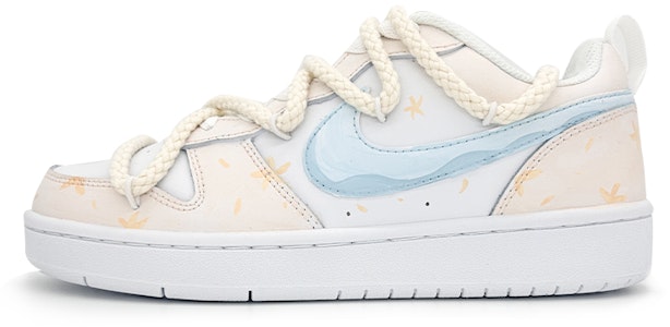 나이키 커스텀 코트 보로 로우 2 '페탈 화이트' BQ5448-100(Team41-海浪花瓣) Buy 나이키 커스텀 코트 보로 로우 2 '페탈 화이트' BQ5448-100(Team41-海浪花瓣)