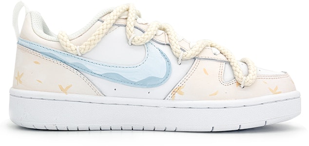 나이키 커스텀 코트 보로 로우 2 '페탈 화이트' BQ5448-100(Team41-海浪花瓣) Order 나이키 커스텀 코트 보로 로우 2 '페탈 화이트' BQ5448-100(Team41-海浪花瓣)