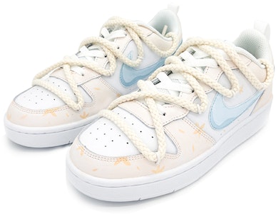 나이키 커스텀 코트 보로 로우 2 '페탈 화이트' BQ5448-100(Team41-海浪花瓣) Lookbook 나이키 커스텀 코트 보로 로우 2 '페탈 화이트' BQ5448-100(Team41-海浪花瓣)