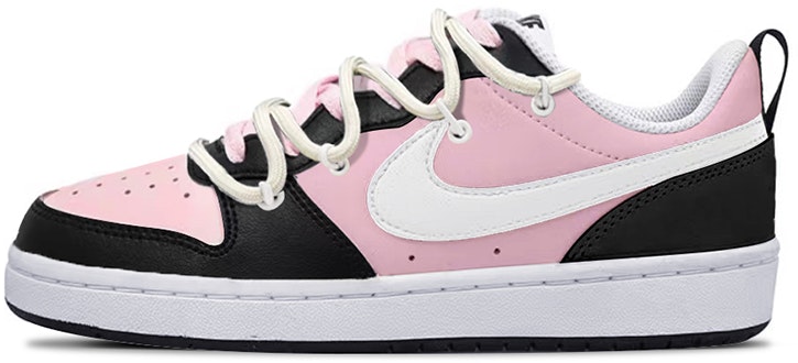 custom-shoes-nike-court-borough-low-2-pink-black-deconstructed