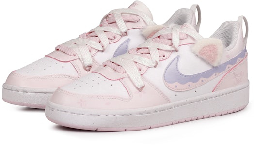 【訂製球鞋】Nike Court Borough Low 2 高顏質 粉色板鞋 甜美少女 清新百搭 低筒 板鞋 GS 粉 Shop 【訂製球鞋】Nike Court Borough Low 2 高顏質 粉色板鞋 甜美少女 清新百搭 低筒 板鞋 GS 粉