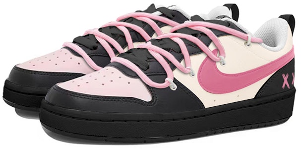 Zapatillas Nike Court Borough Low 2 'Rosa Negro Retro Rebelde' BQ5448-104(TeamY-女款复古叛逆少女粉黑) Lookbook Zapatillas Nike Court Borough Low 2 'Rosa Negro Retro Rebelde' BQ5448-104(TeamY-女款复古叛逆少女粉黑)