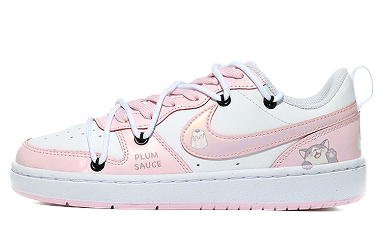 Buy [Sepatu Custom] Nike Court Borough Low 2 'Pink Blue Cat' DQ0492-100(Team10-可爱蓝猫QD)