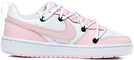 【訂製球鞋】Nike Court Borough 2 可愛藍貓 休閒 低筒 板鞋 GS 粉色 Order 【訂製球鞋】Nike Court Borough 2 可愛藍貓 休閒 低筒 板鞋 GS 粉色