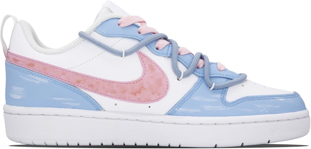 나이키 코트 버로우 로우 2 "핑크 블루 심박" (커스텀) BQ5448-100(Team7-心动轨迹手提袋版) Lookbook 나이키 코트 버로우 로우 2 "핑크 블루 심박" (커스텀) BQ5448-100(Team7-心动轨迹手提袋版)