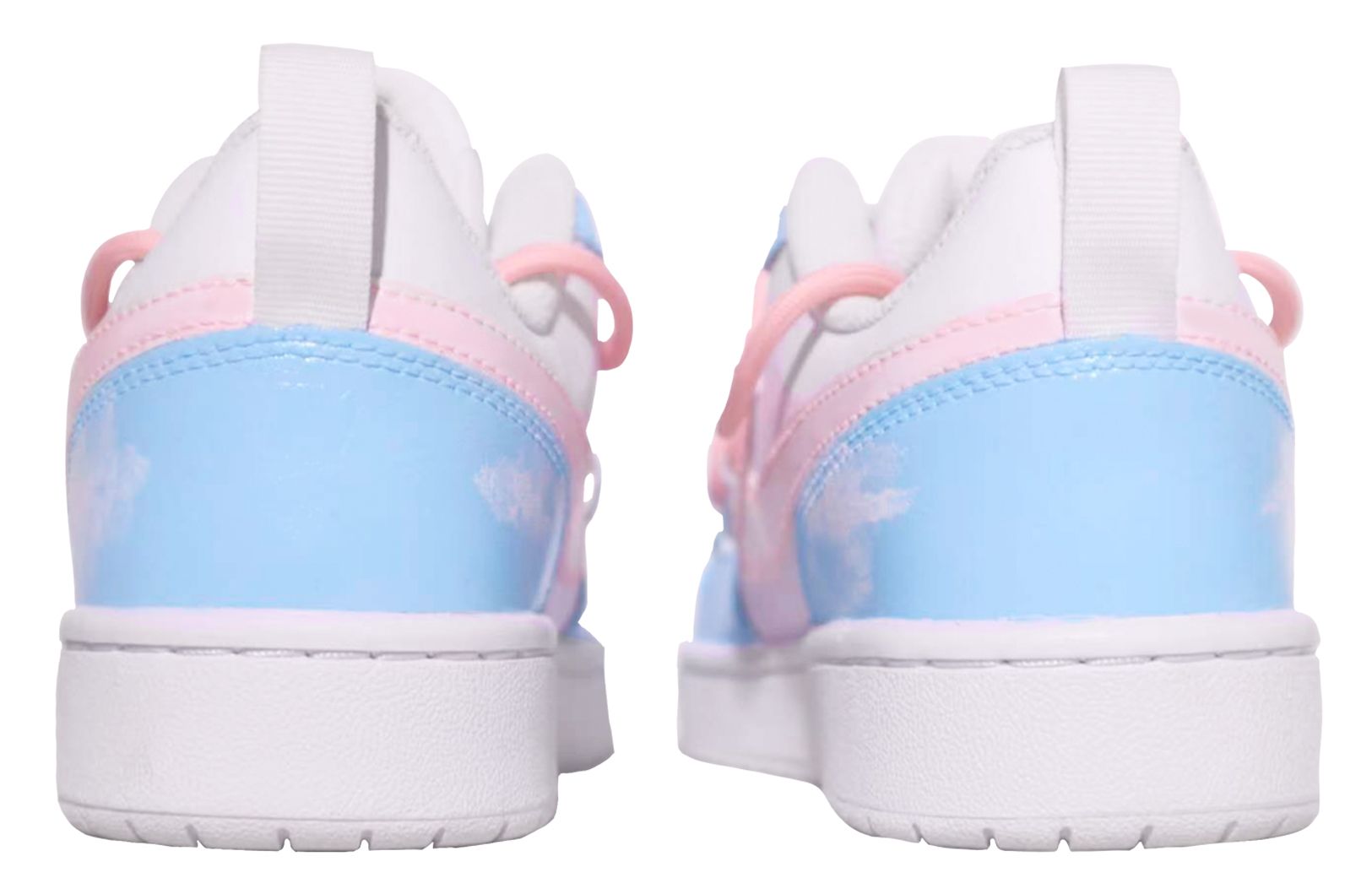 Purchase 나이키 커스텀 보로우 로우 2 "핑크 블루 클라우드 러브" BQ5448-100(TeamX-爱在云端GS款)