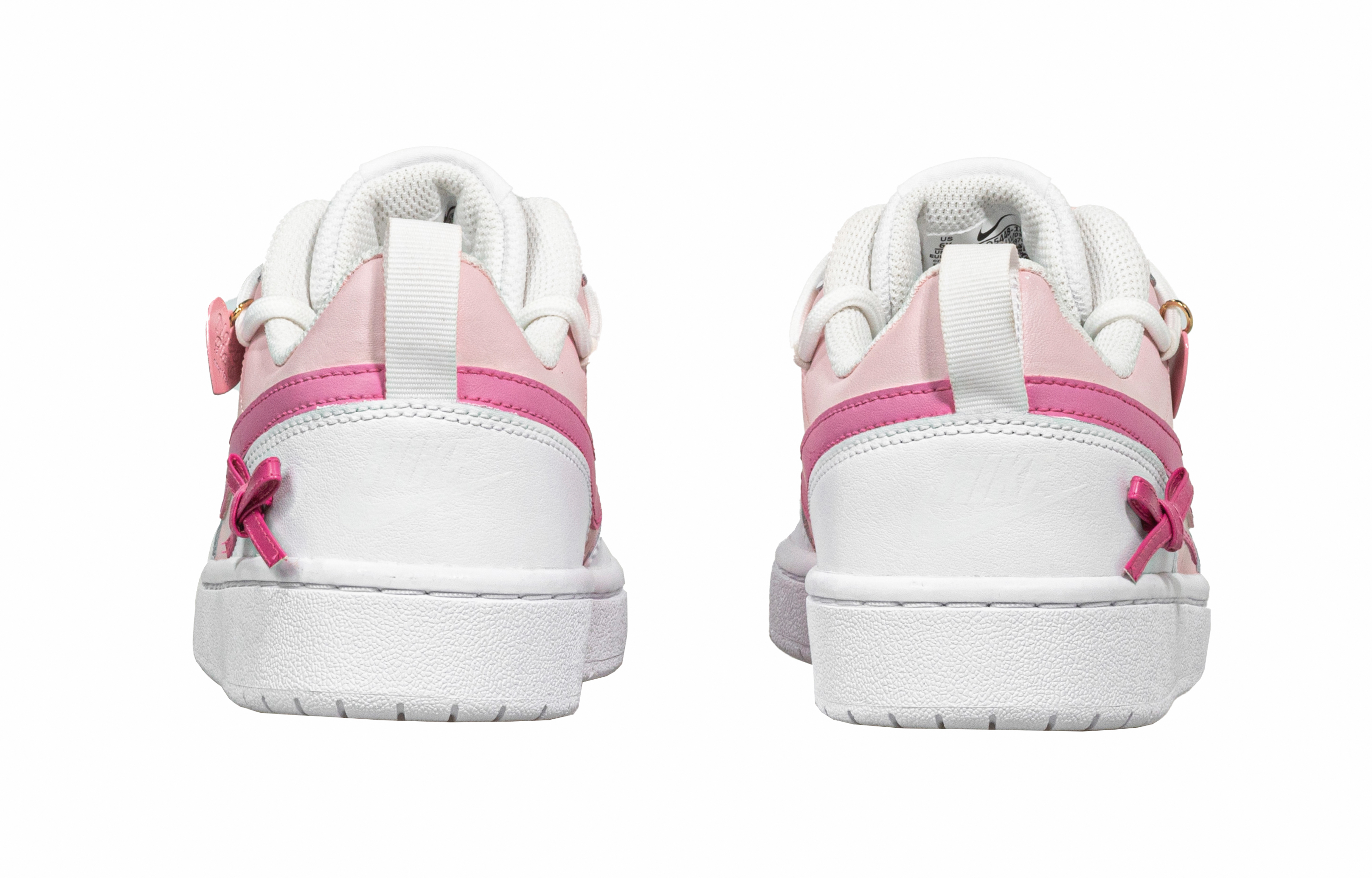 [Custom Shoes] Nike Court Borough Low 2 'Pink Butterfly Knot' 圖 4