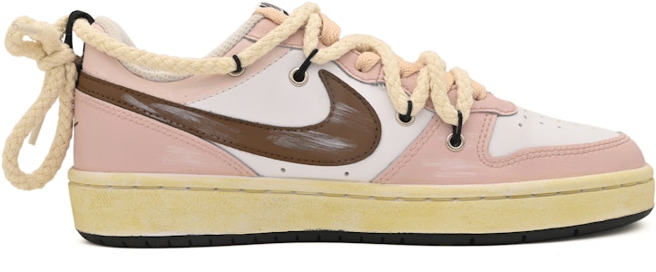 【カスタムシューズ】ナイキ コート バロー Low 2 'ピンクチョコレート' BQ5448-104(Team77-粉色甜心) Order 【カスタムシューズ】ナイキ コート バロー Low 2 'ピンクチョコレート' BQ5448-104(Team77-粉色甜心)