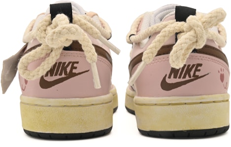 【カスタムシューズ】ナイキ コート バロー Low 2 'ピンクチョコレート' BQ5448-104(Team77-粉色甜心) Shop 【カスタムシューズ】ナイキ コート バロー Low 2 'ピンクチョコレート' BQ5448-104(Team77-粉色甜心)