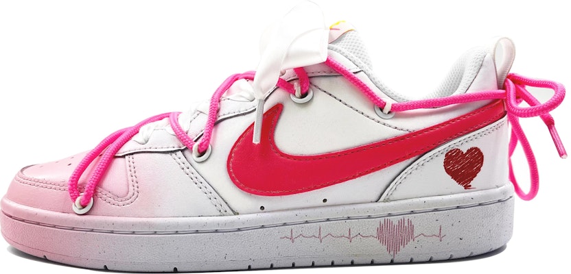 나이키 커스텀 코트 보로우 로우 2 "핑크 그래피티 러브" BQ5448-124-466794 Buy 나이키 커스텀 코트 보로우 로우 2 "핑크 그래피티 러브" BQ5448-124-466794