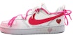 나이키 커스텀 코트 보로우 로우 2 "핑크 그래피티 러브" BQ5448-124-466794