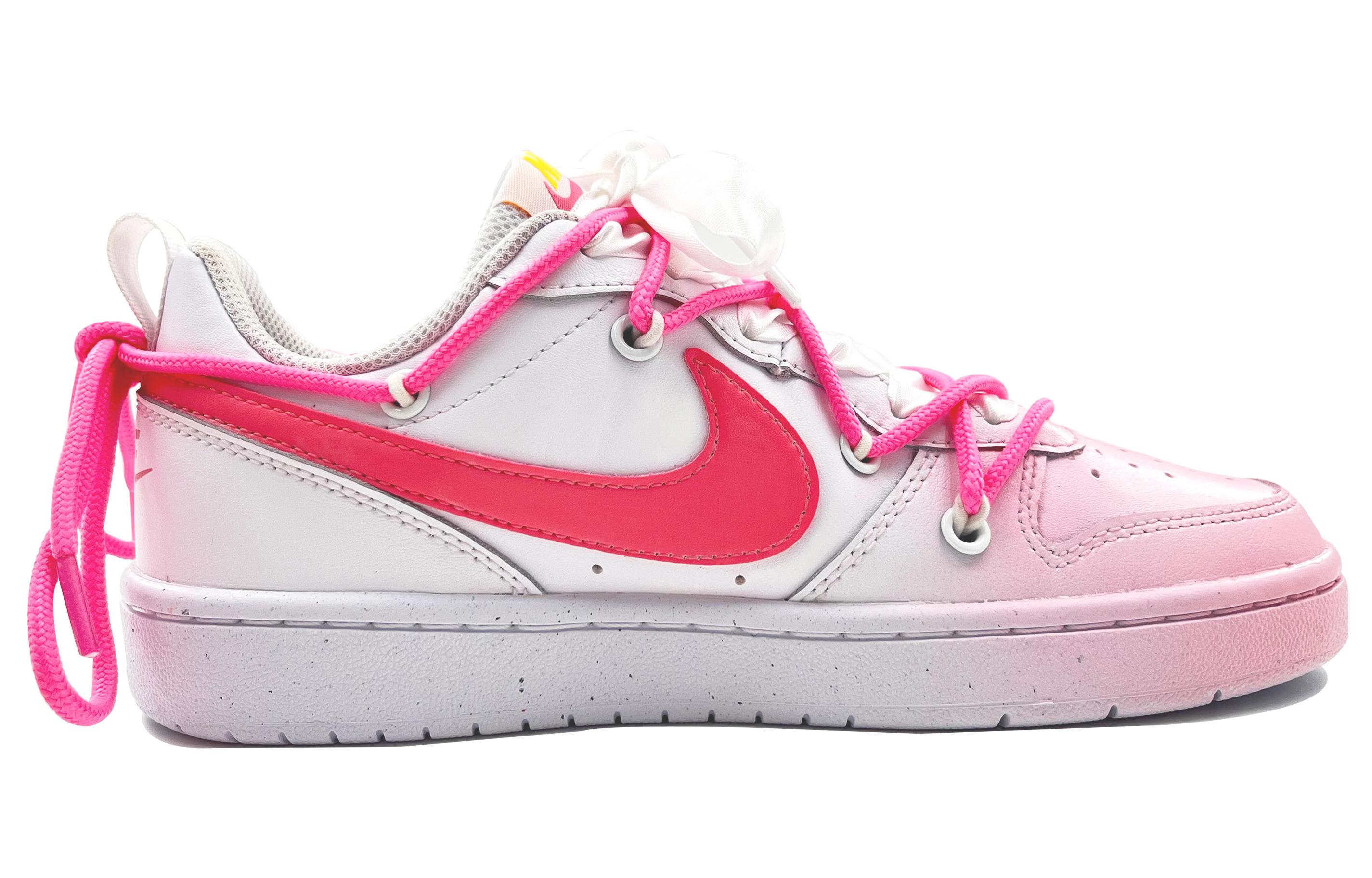[Custom Shoes] Nike Court Borough Low 2 'Pink Graffiti Love' 圖 2