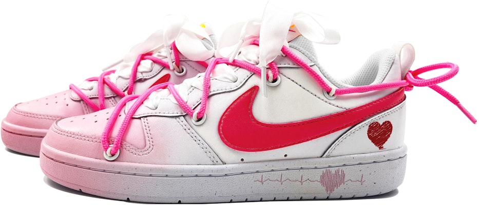 나이키 커스텀 코트 보로우 로우 2 "핑크 그래피티 러브" BQ5448-124-466794 Lookbook 나이키 커스텀 코트 보로우 로우 2 "핑크 그래피티 러브" BQ5448-124-466794