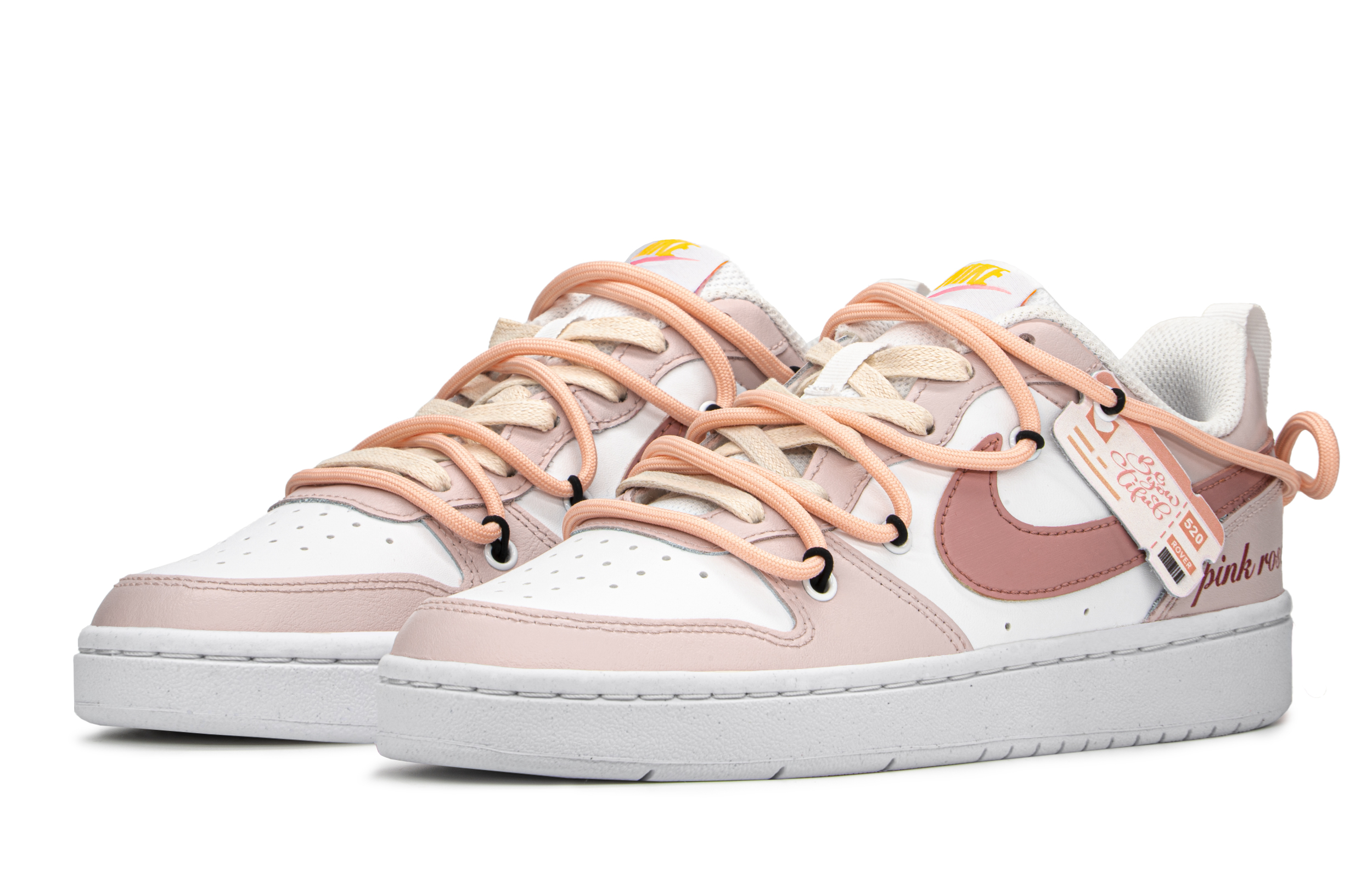 nike court borough low rose