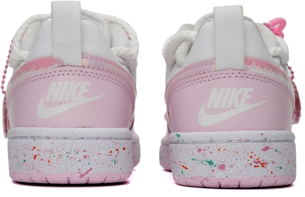 나이키 코트 보로우 로우 2 "핑크 스플래터 플레임" (커스텀) DQ0492-100(Team35-一见倾心) Shop 나이키 코트 보로우 로우 2 "핑크 스플래터 플레임" (커스텀) DQ0492-100(Team35-一见倾心)