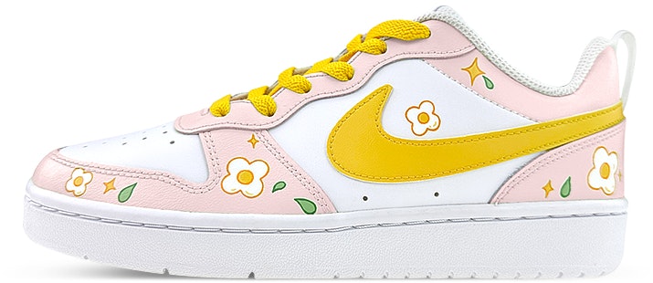 custom-shoes-nike-court-borough-low-2-pink-white-bq-5448-100-team76-gs