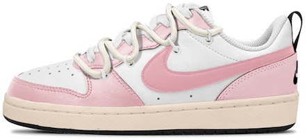 나이키 코트 보로우 로우2 '핑크 화이트 벚꽃 디스트레스드' BQ5448-104(TeamY-女款复古樱花少年粉白) Buy 나이키 코트 보로우 로우2 '핑크 화이트 벚꽃 디스트레스드' BQ5448-104(TeamY-女款复古樱花少年粉白)