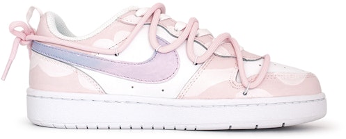 【定制鞋】耐克Court Borough Low 2 '粉白' BQ5448-100(Team41-少女心卡通情侣) Order 【定制鞋】耐克Court Borough Low 2 '粉白' BQ5448-100(Team41-少女心卡通情侣)