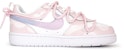 나이키 코트 보로우 로우 2 '핑크 화이트' (커스텀) BQ5448-100(Team41-少女心卡通情侣)