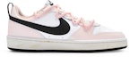 Order Nike Court Borough Low 2 ‘粉白黑’ 定制运动鞋 BQ5448-104(Team80-女款绝迹浪漫粉白)