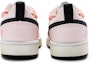 Shop Nike Court Borough Low 2 ‘粉白黑’ 定制运动鞋 BQ5448-104(Team80-女款绝迹浪漫粉白)