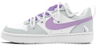 Buy 나이키 코트 보로우 로우 2 '폴라베어 퍼플 그레이' (커스텀) BQ5448-100(TeamK-紫色北极熊)