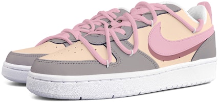 【定制鞋款】耐克Court Borough Low 2 ‘石榴粉’ BQ5448-100(Team13-石榴奶冰) Shop 【定制鞋款】耐克Court Borough Low 2 ‘石榴粉’ BQ5448-100(Team13-石榴奶冰)