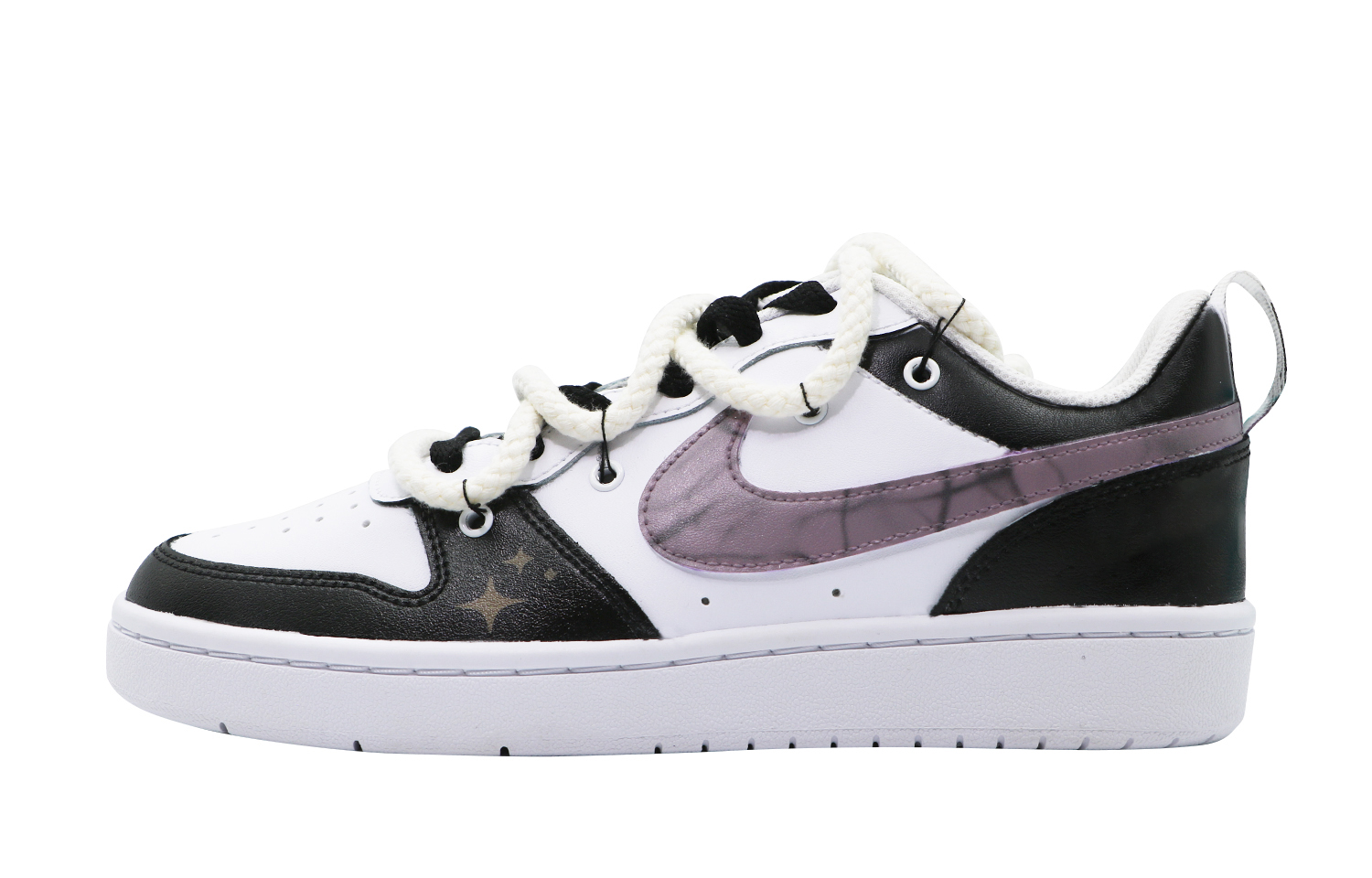 Buy [Zapatillas Personalizadas] Nike Court Borough Low 2 'Púrpura Aurora' BQ5448-100(Team48-紫耀解构)