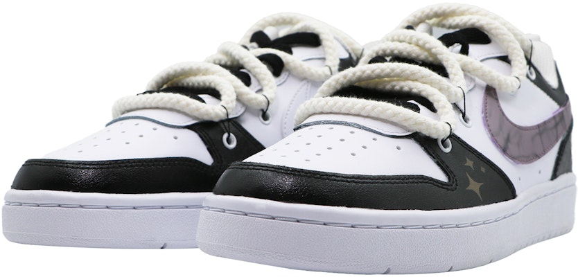 나이키 코트 버로우 로우 2 '퍼플 오로라' (커스텀) BQ5448-100(Team48-紫耀解构) Lookbook 나이키 코트 버로우 로우 2 '퍼플 오로라' (커스텀) BQ5448-100(Team48-紫耀解构)