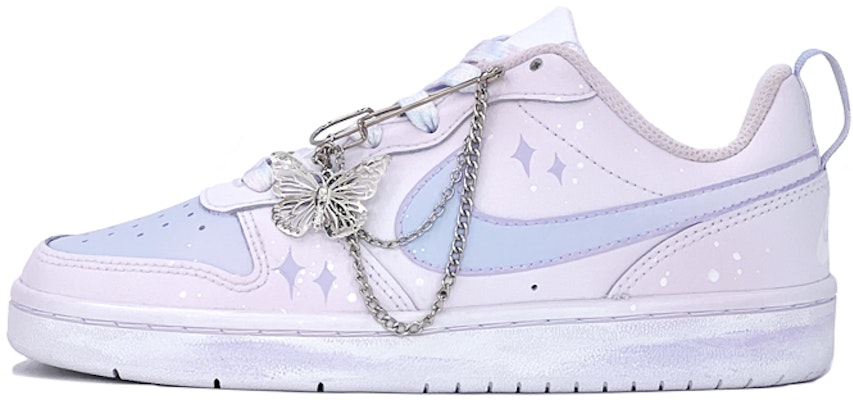 나이키 코트 보로우 로우 2 "퍼플 핑크 나비 체인" BQ5448-100(TeamS-粉紫蝴蝶别针) Buy 나이키 코트 보로우 로우 2 "퍼플 핑크 나비 체인" BQ5448-100(TeamS-粉紫蝴蝶别针)