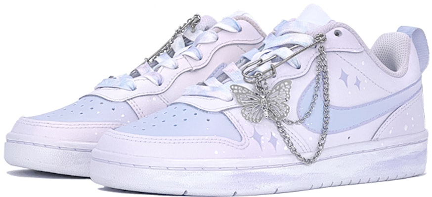 나이키 코트 보로우 로우 2 "퍼플 핑크 나비 체인" BQ5448-100(TeamS-粉紫蝴蝶别针) Lookbook 나이키 코트 보로우 로우 2 "퍼플 핑크 나비 체인" BQ5448-100(TeamS-粉紫蝴蝶别针)