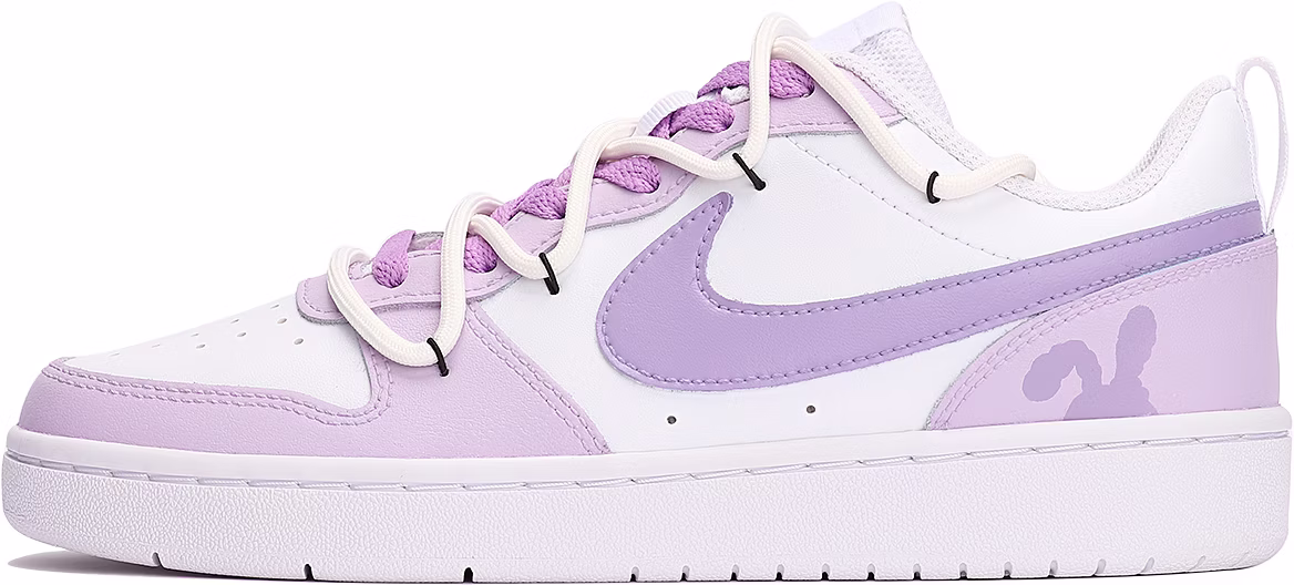 custom-shoes-nike-court-borough-low-2-purple-rabbit-valentine-s-day