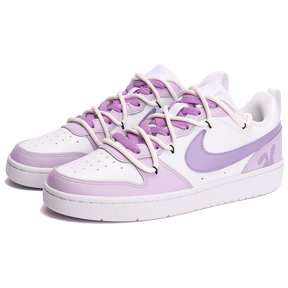 [Custom Shoes] Nike Court Borough Low 2 'Purple Rabbit Valentine's Day' 圖 3