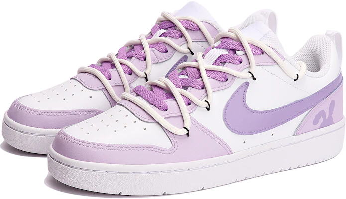 나이키 커스텀 보로우 로우 2 "퍼플래빗 발렌타인" BQ5448-100(TeamThree-女款紫色兔子白紫) Lookbook 나이키 커스텀 보로우 로우 2 "퍼플래빗 발렌타인" BQ5448-100(TeamThree-女款紫色兔子白紫)