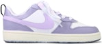 Order 【客製球鞋】【現貨】Nike Court Borough Low 2 紫薯芋泥 多巴胺穿搭 防滑耐磨輕便 低幫 板鞋 GS 紫白