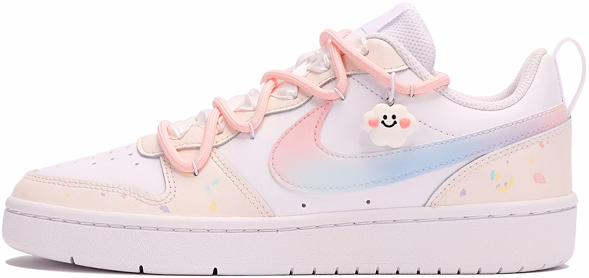 custom-shoes-nike-court-borough-low-2-qixi-cotton-candy