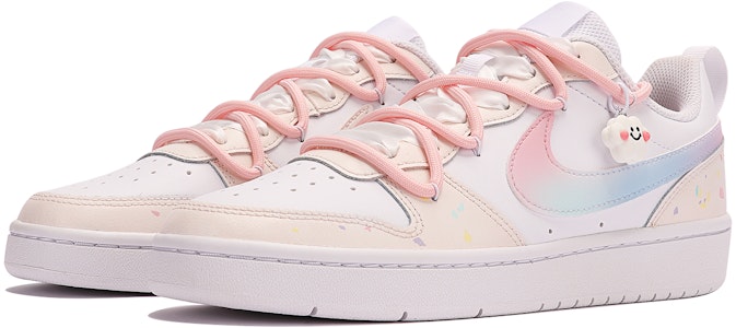 나이키 코트 버로우 로우 2 '칠석 솜사탕' (커스텀) BQ5448-100(TeamThree-棉花糖-米白) Lookbook 나이키 코트 버로우 로우 2 '칠석 솜사탕' (커스텀) BQ5448-100(TeamThree-棉花糖-米白)