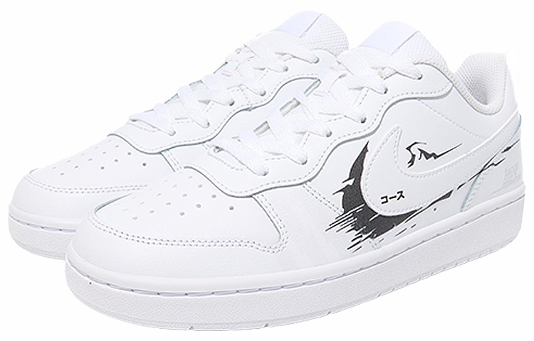 Lookbook 【カスタムシューズ】ナイキ コートボロー ロー2「レーシングワールド ブラック/ホワイト」 BQ5448-100(Team10--赛车世界QD)