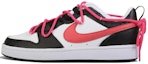 Buy 【定制球鞋】 Nike Court Borough Low 2 樹莓粉 低幫 板鞋 GS 黑粉