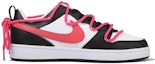 Order 【定制球鞋】 Nike Court Borough Low 2 樹莓粉 低幫 板鞋 GS 黑粉