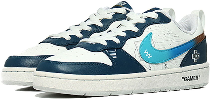 나이키 코트 보로우 로우 2 '레디 플레이어 원 퓨처 테크 화이트' (79 characters) BQ5448-121(Team10-头号玩家) Lookbook 나이키 코트 보로우 로우 2 '레디 플레이어 원 퓨처 테크 화이트' (79 characters) BQ5448-121(Team10-头号玩家)