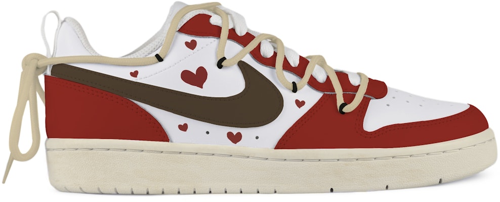 나이키 코트 버로우 로우 2 '레드 하트' (커스텀) BQ5448-100(TeamD-GS款红心鼠咪S-BOX) Order 나이키 코트 버로우 로우 2 '레드 하트' (커스텀) BQ5448-100(TeamD-GS款红心鼠咪S-BOX)